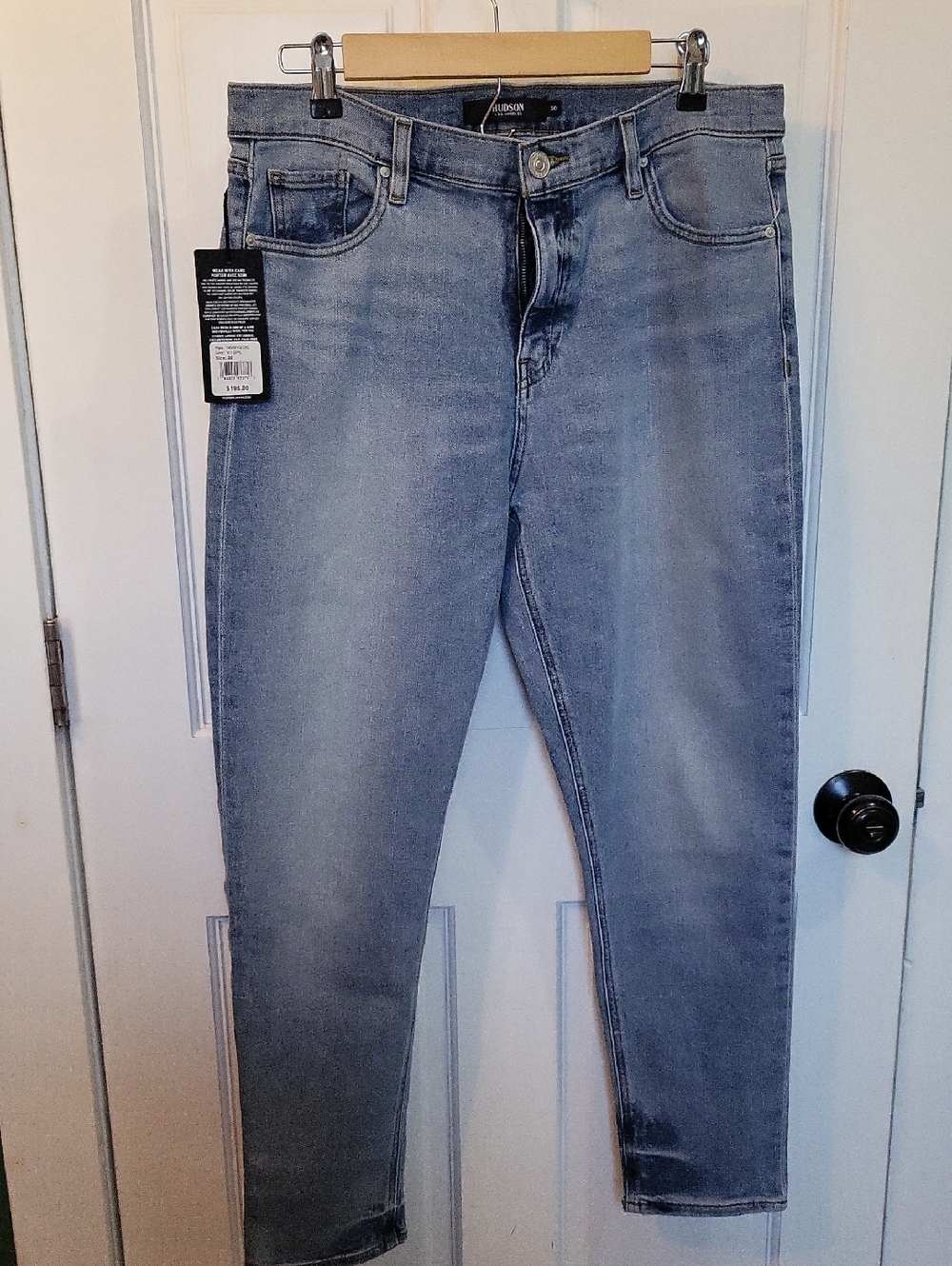 Hudson Jeans Slim Straight Women's Light Blue Denim